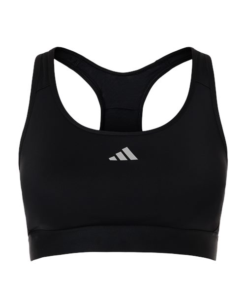 Adidas AT750 Women's Techfit Compression Racerback Sports Bra With Secure Fit Support