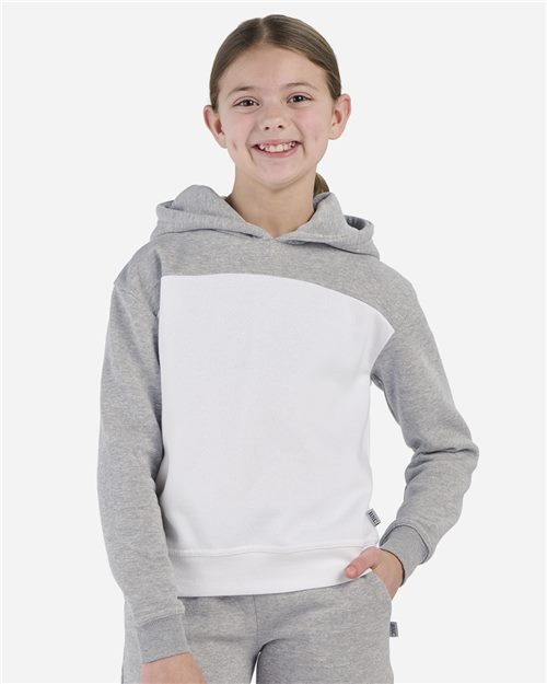 Boxercraft Youth Colorblocked Hooded Sweatshirt - Boxercraft BY5404
