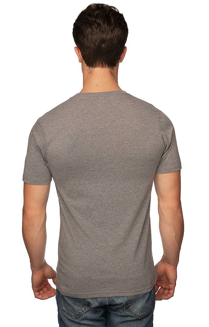 Royal Apparel 17051 Unisex 50/50 Blend Tee - Heather Charcoal