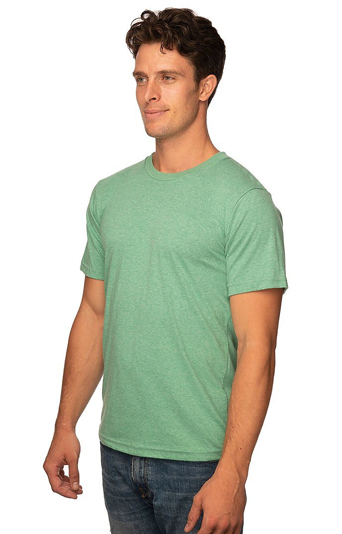 Royal Apparel 17051 Unisex 50/50 Blend Tee - Heather Kelly