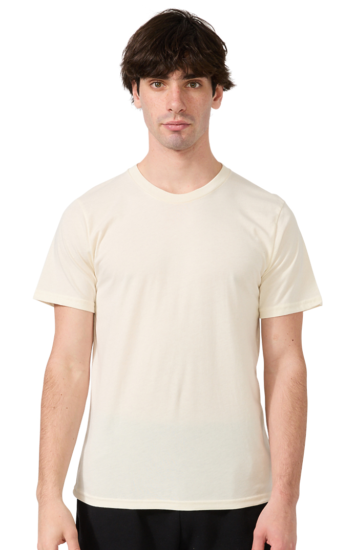 Royal Apparel 17051 Unisex 50/50 Blend Tee - Natural