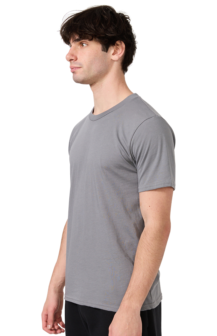 Royal Apparel 17051 Unisex 50/50 Blend Tee - Nickel