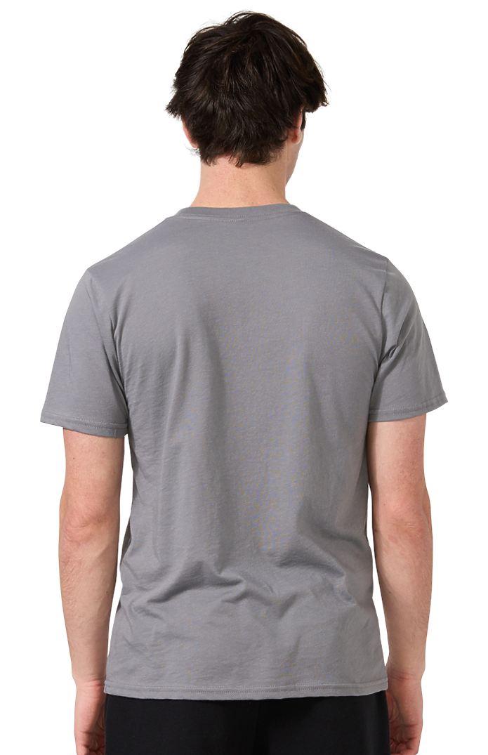 Royal Apparel 17051 Unisex 50/50 Blend Tee - Nickel