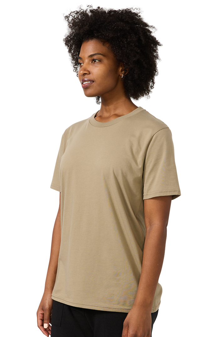 Royal Apparel 17051 Unisex 50/50 Blend Tee - Walnut