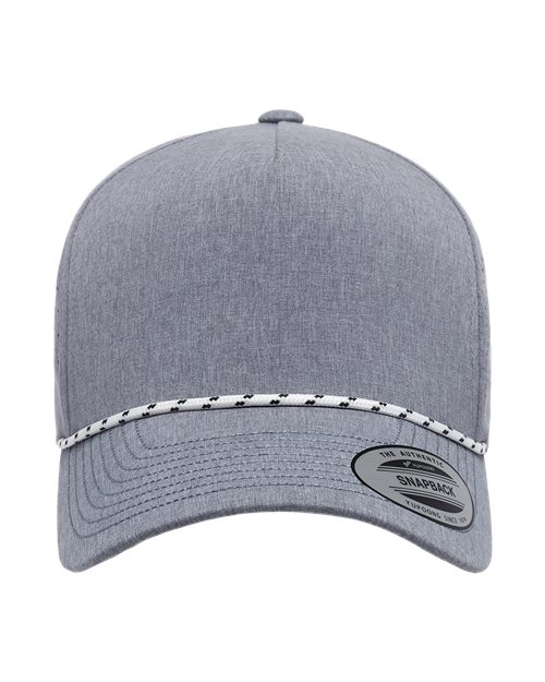 YP Classics 5389BD Five-Panel Perforated Rope Cap