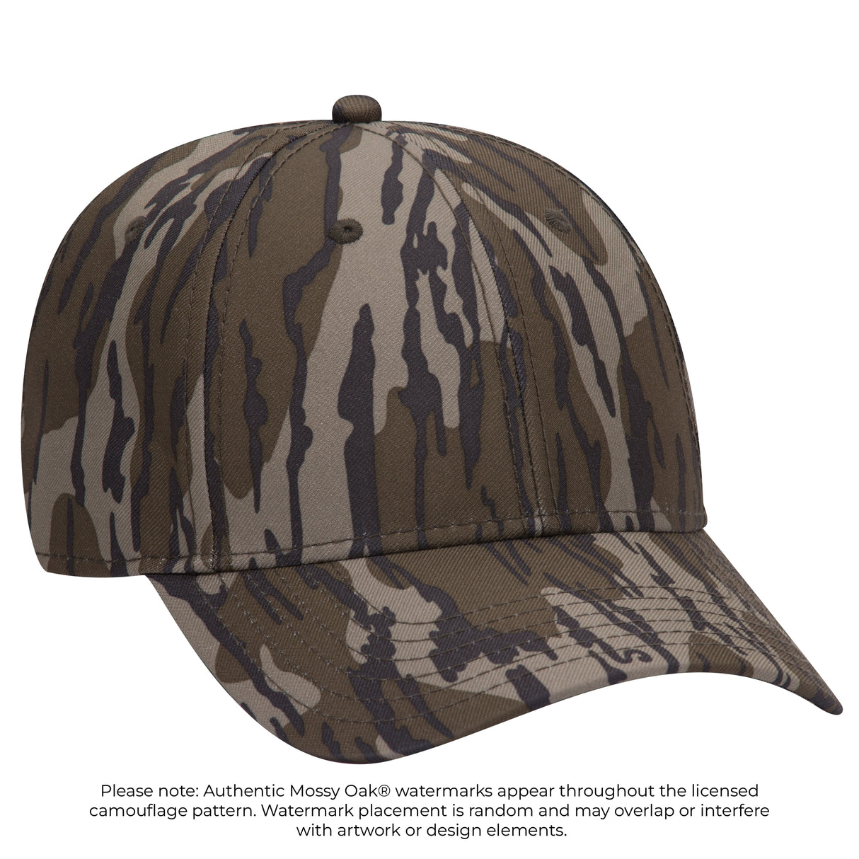 OTTO CAP® Mossy Oak Camouflage 6 Panel Low Profile Baseball Cap OTTO 171-1295