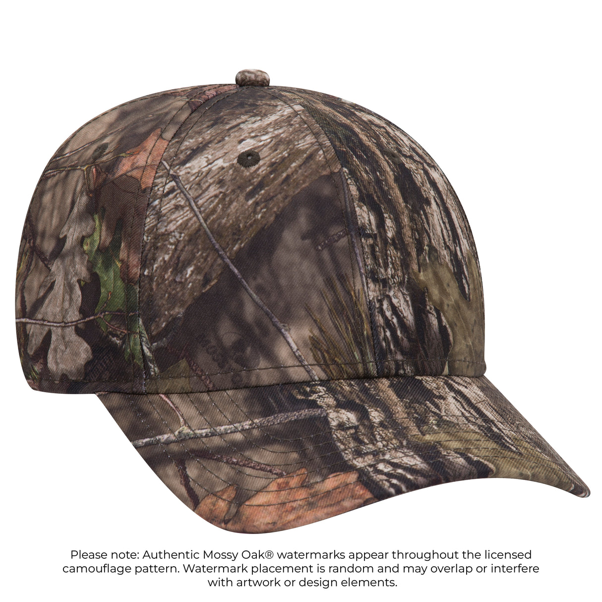 OTTO CAP® Mossy Oak Camouflage 6 Panel Low Profile Baseball Cap OTTO 171-1295