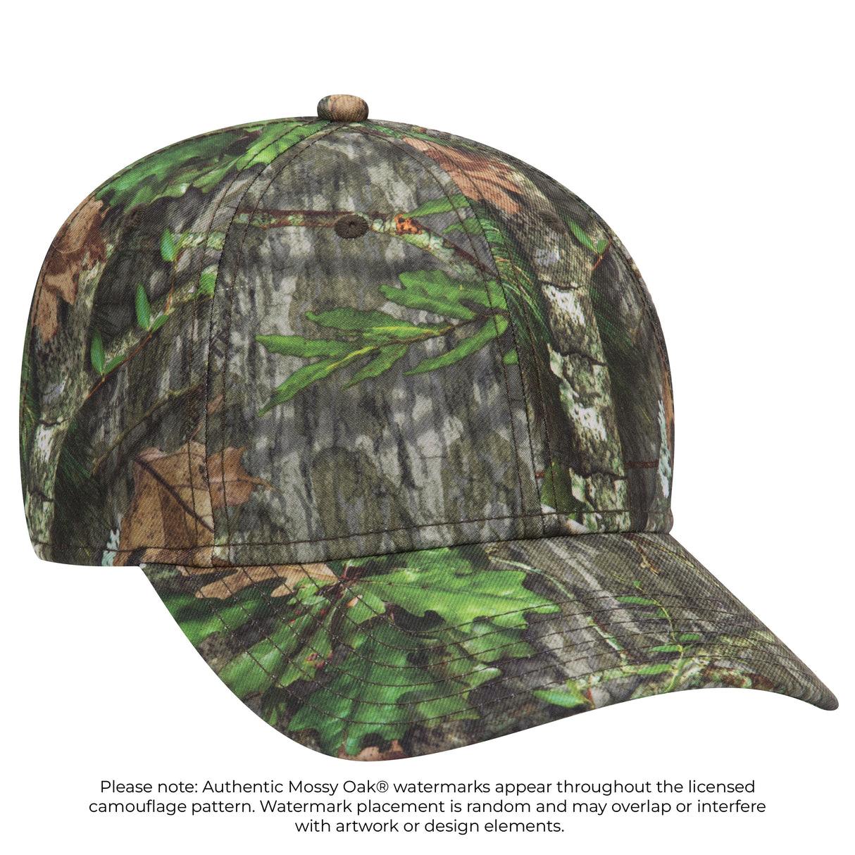 OTTO CAP® Mossy Oak Camouflage 6 Panel Low Profile Baseball Cap OTTO 171-1295