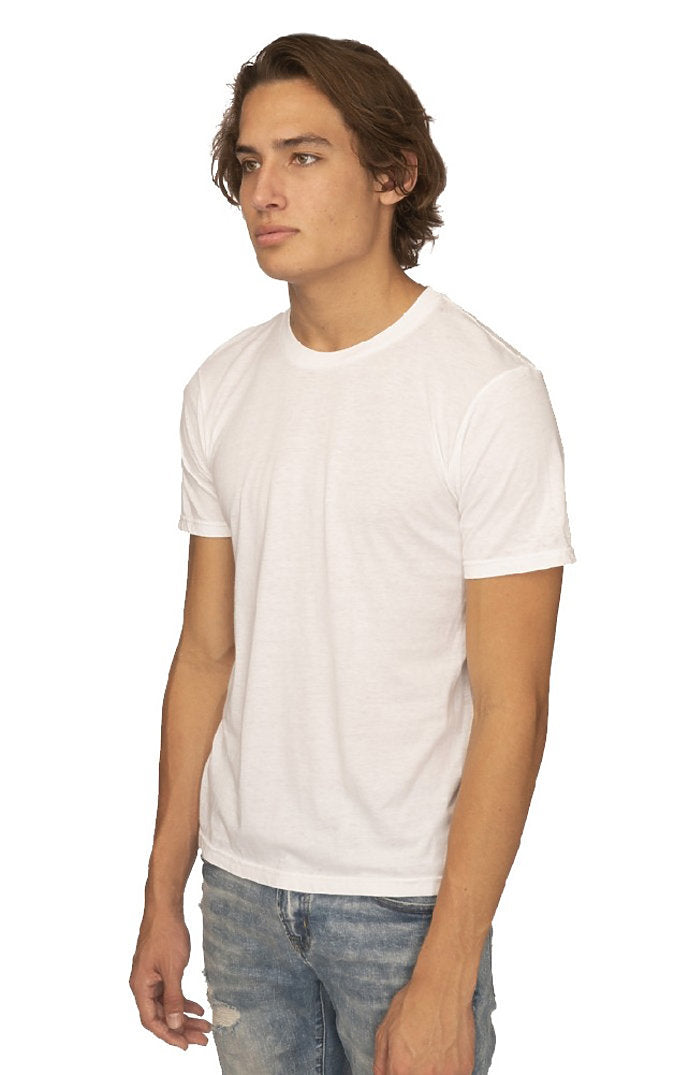 Royal Apparel 17151BO Unisex Burnout Wash Tee - White