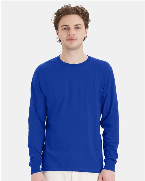 Hanes Essential-T Long Sleeve T-Shirt - Hanes 5286