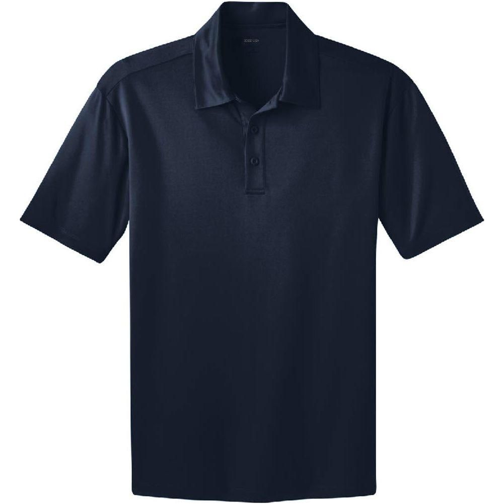 Joe's USA Men's Big & Tall Short Sleeve Moisture Wicking Silk Touch Polo Shirt Joe's USA True Navy X-Small