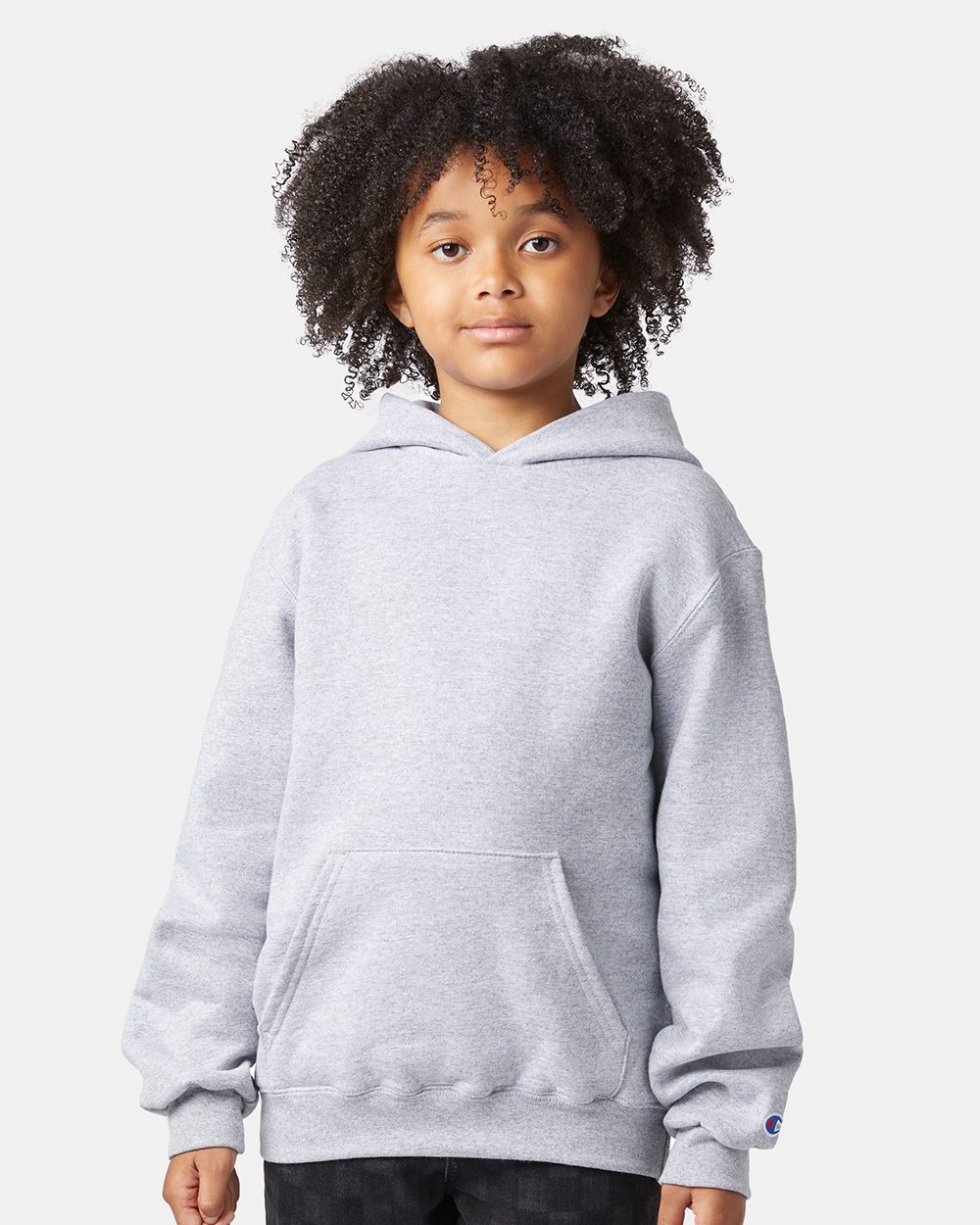 Champion S790 Youth Powerblend Hooded Sweatshirt