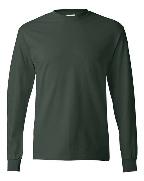 Hanes Authentic Long Sleeve T-Shirt - Hanes 5586