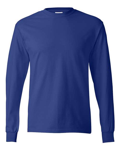 Hanes Authentic Long Sleeve T-Shirt - Hanes 5586