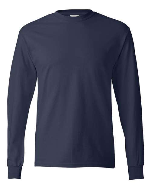 Hanes Authentic Long Sleeve T-Shirt - Hanes 5586