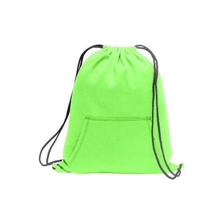 Sweatshirt Cinch Pack Joe's USA Neon Green