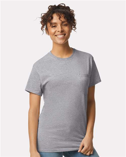 Gildan 2300 Unisex Ultra Cotton Pocket T-Shirt