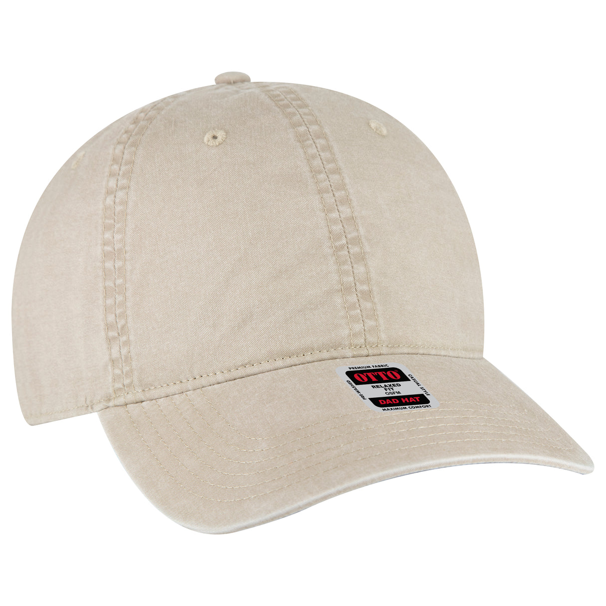 OTTO CAP 6 Panel Low Profile Dad Hat OTTO 18-201