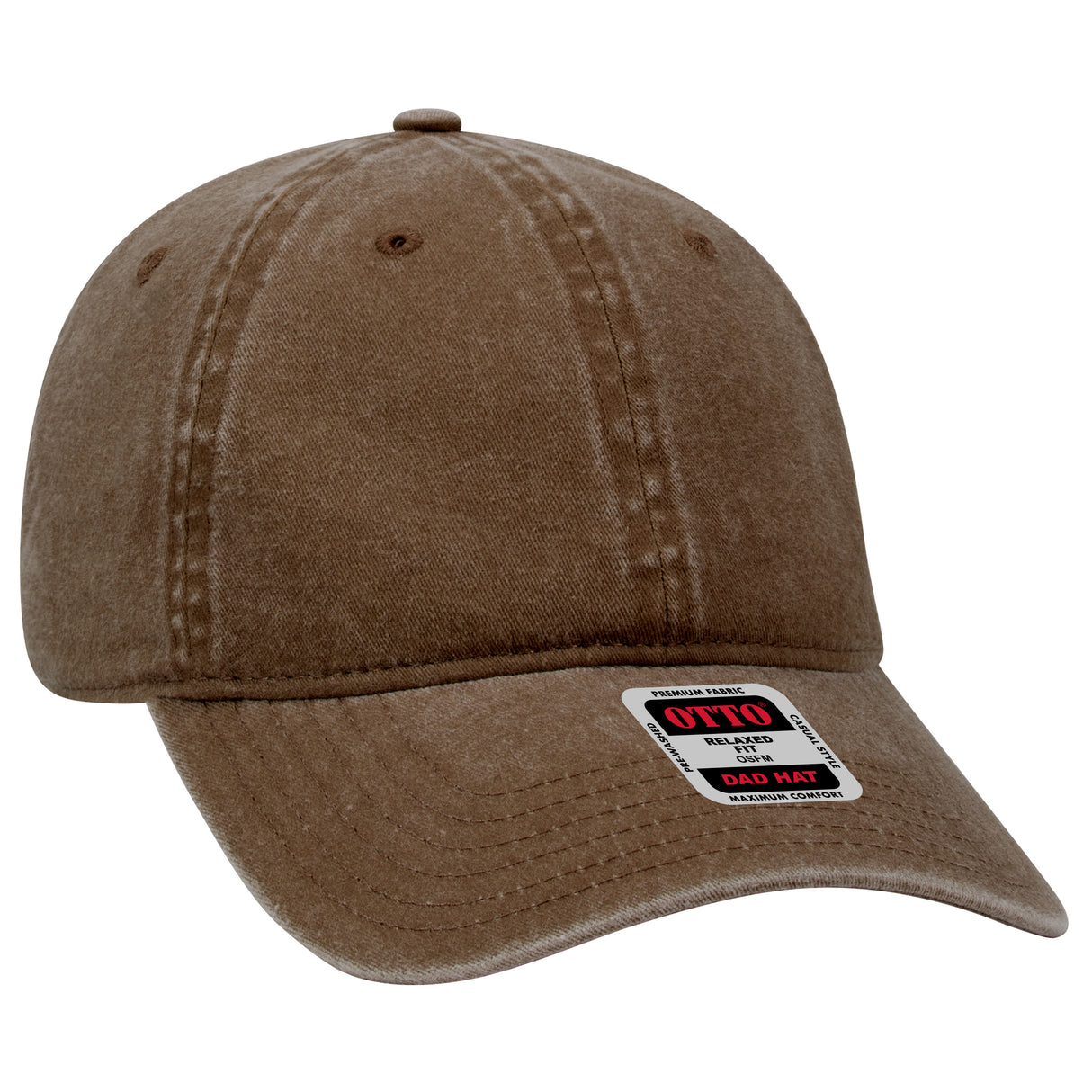 OTTO CAP 6 Panel Low Profile Dad Hat OTTO 18-202