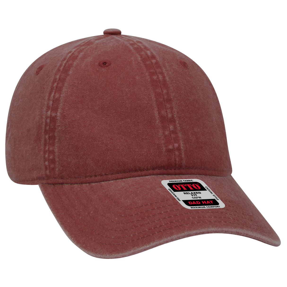 OTTO CAP 6 Panel Low Profile Dad Hat OTTO 18-202