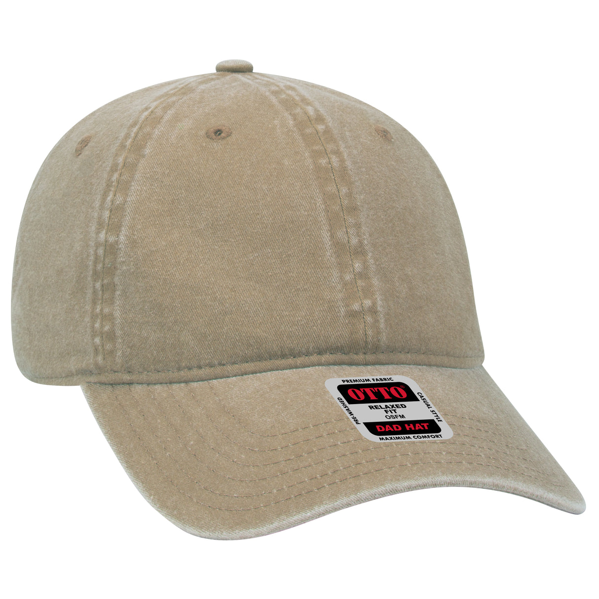 OTTO CAP 6 Panel Low Profile Dad Hat OTTO 18-202