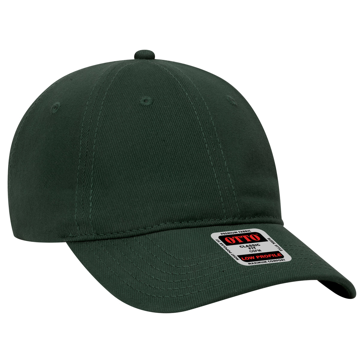 OTTO CAP® 6 Panel Low Profile Baseball Cap OTTO 18-253