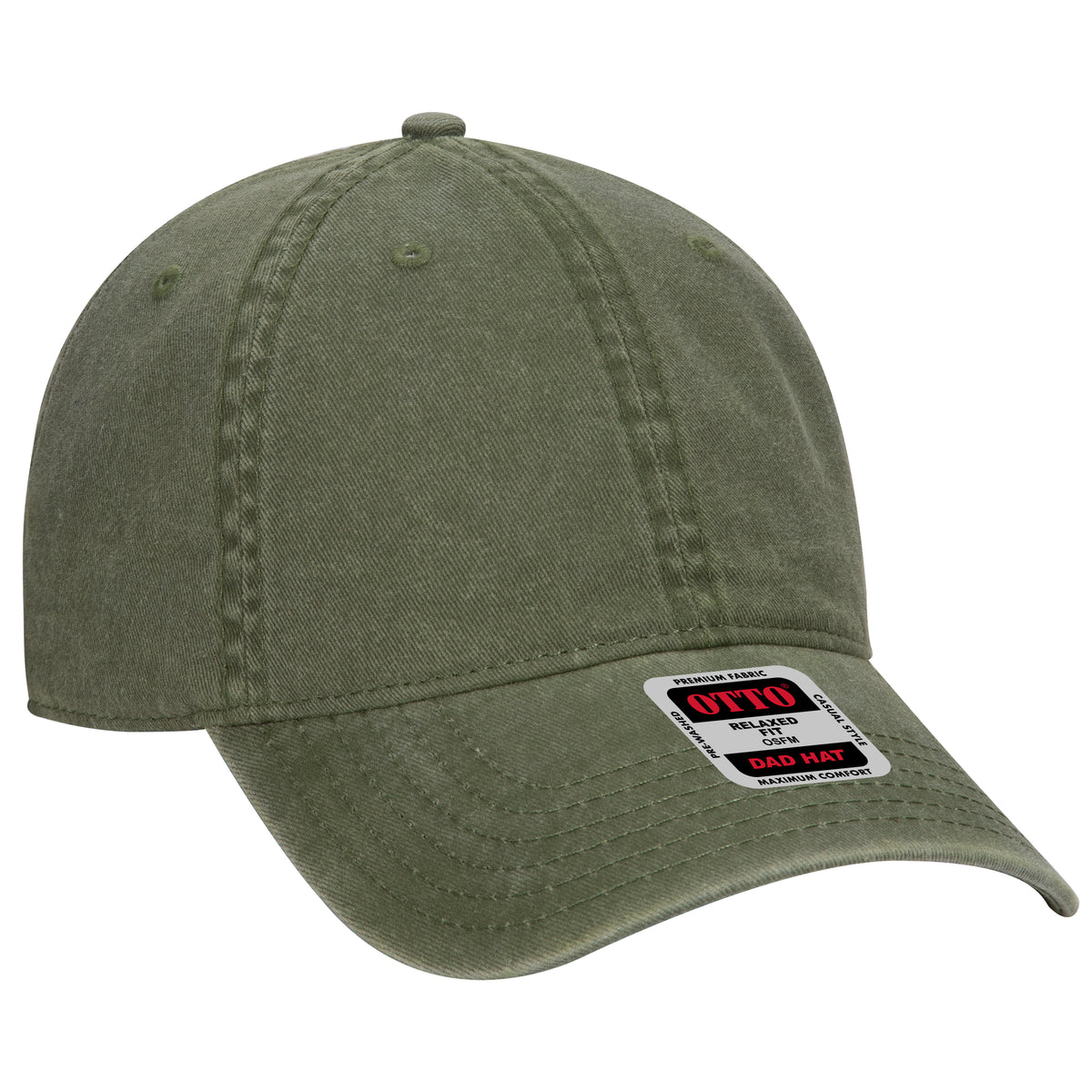 OTTO CAP 6 Panel Low Profile Dad Hat OTTO 18-711
