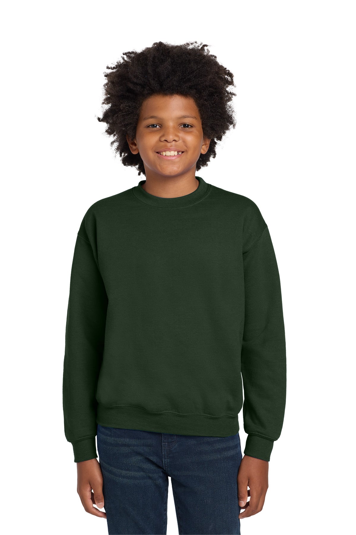 Gildan ® Youth Heavy Blend™ Crewneck Sweatshirt. 18000B - Gildan 18000B