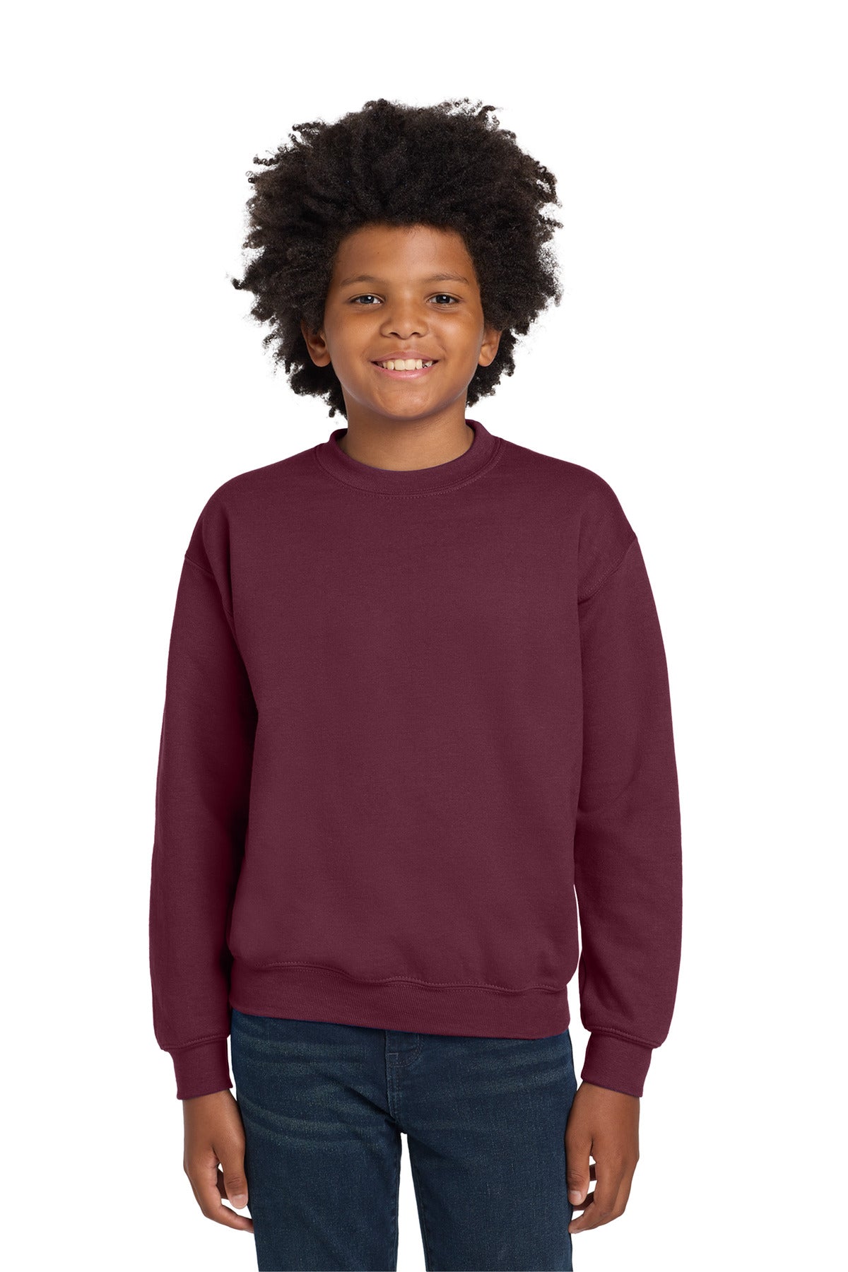 Gildan ® Youth Heavy Blend™ Crewneck Sweatshirt. 18000B - Gildan 18000B