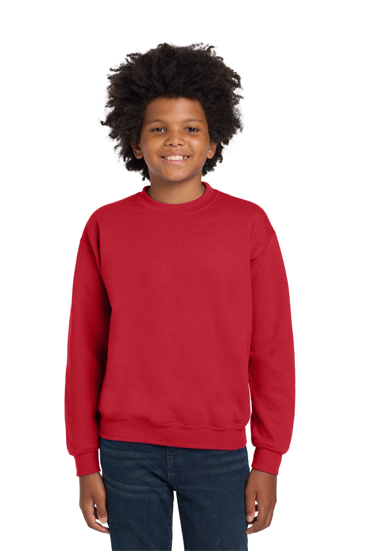 Gildan ® Youth Heavy Blend™ Crewneck Sweatshirt. 18000B - Gildan 18000B