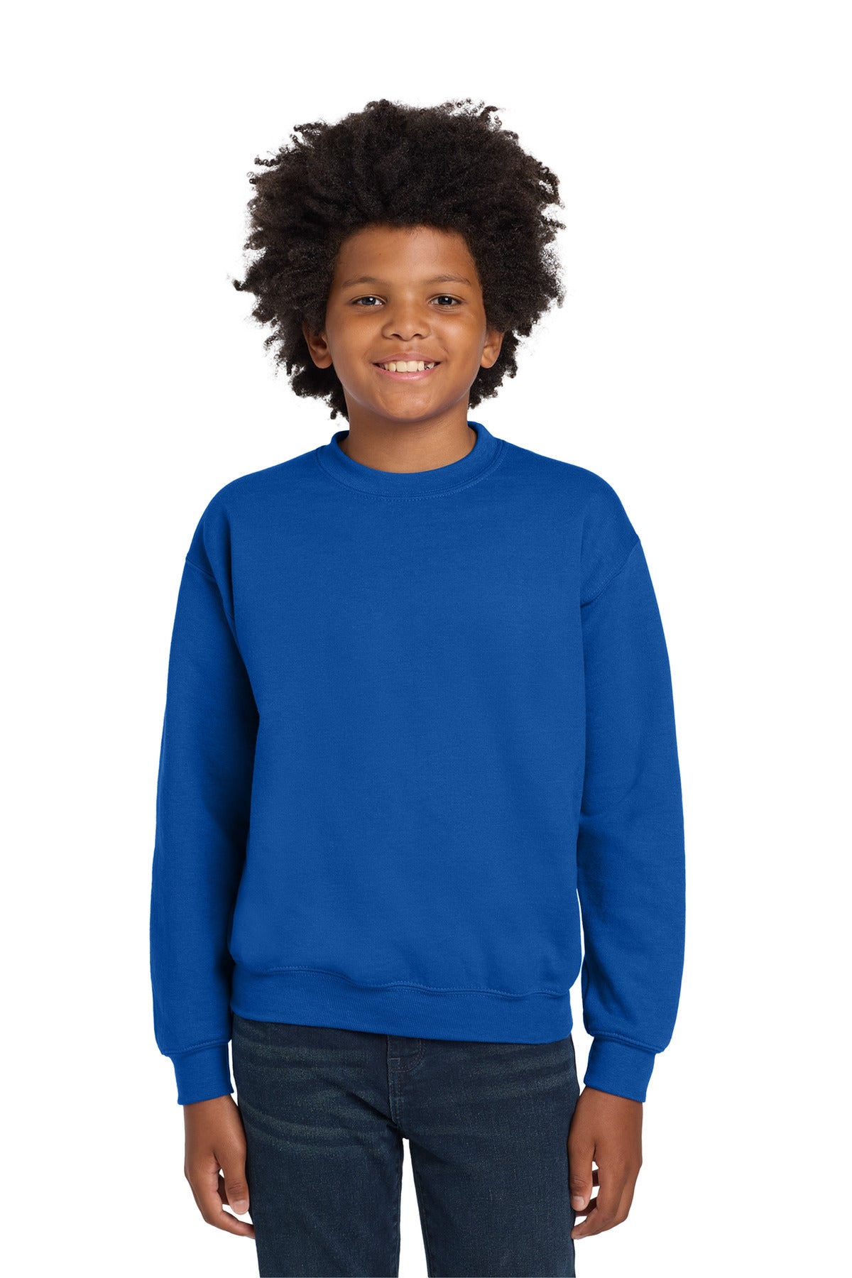 Gildan ® Youth Heavy Blend™ Crewneck Sweatshirt. 18000B - Gildan 18000B