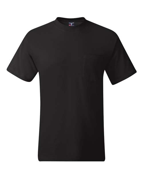 Hanes 5190 Men's Beefy-T Pocket T-Shirt