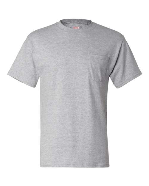 Hanes 5190 Men's Beefy-T Pocket T-Shirt