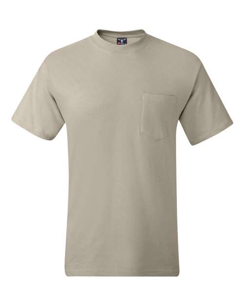 Hanes 5190 Men's Beefy-T Pocket T-Shirt