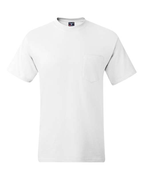 Hanes 5190 Men's Beefy-T Pocket T-Shirt