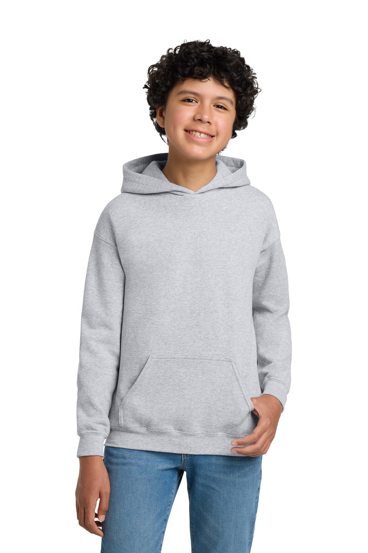 Gildan 18500B Youth Heavy Blend Hooded Sweatshirt | Wholesale Blank Youth Hoodies