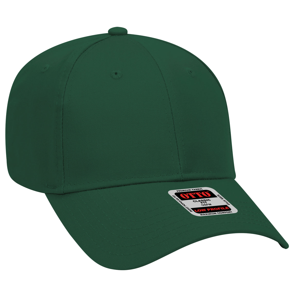 OTTO CAP® 6 Panel Low Profile Baseball Cap OTTO 19-061