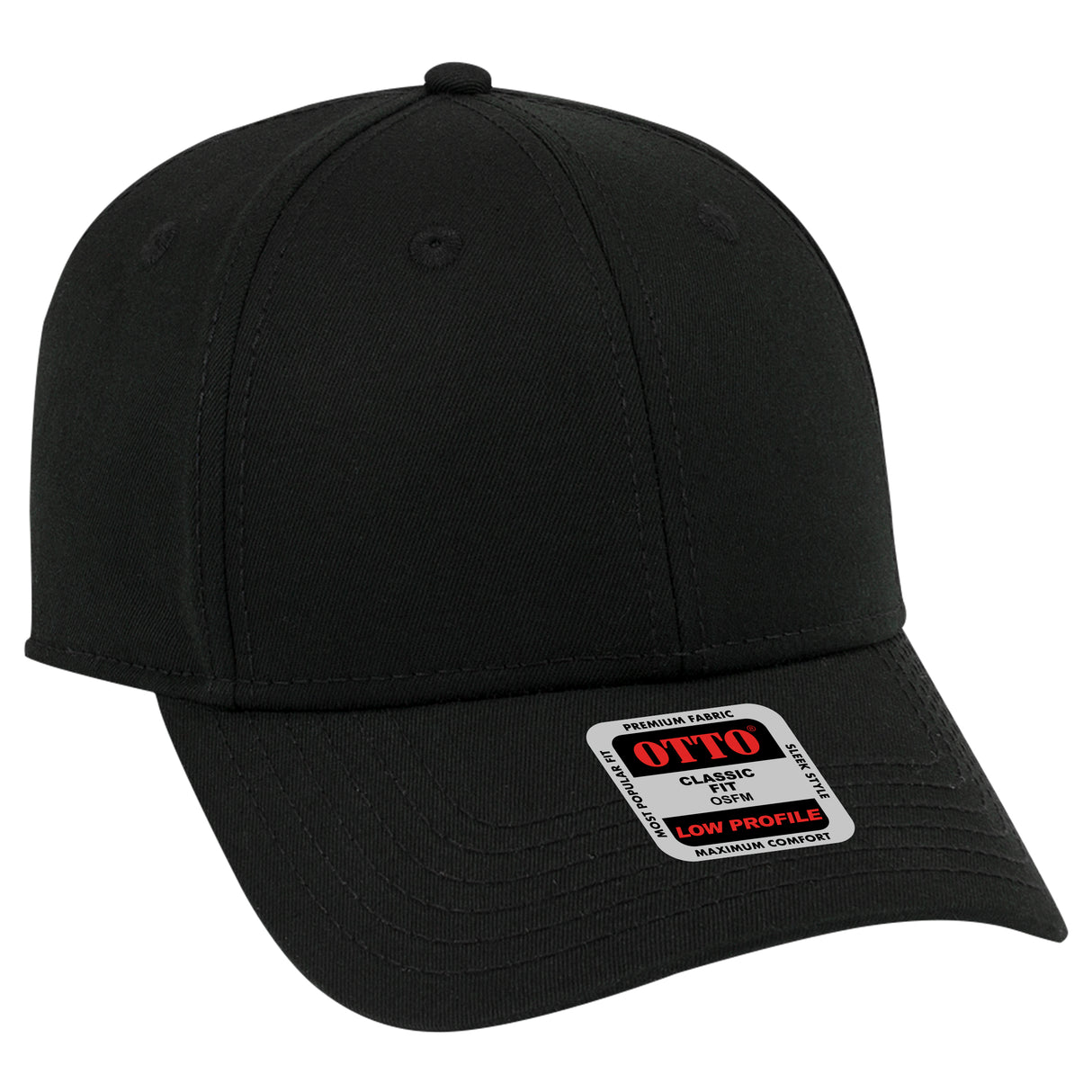 OTTO CAP® 6 Panel Low Profile Baseball Cap OTTO 19-1203