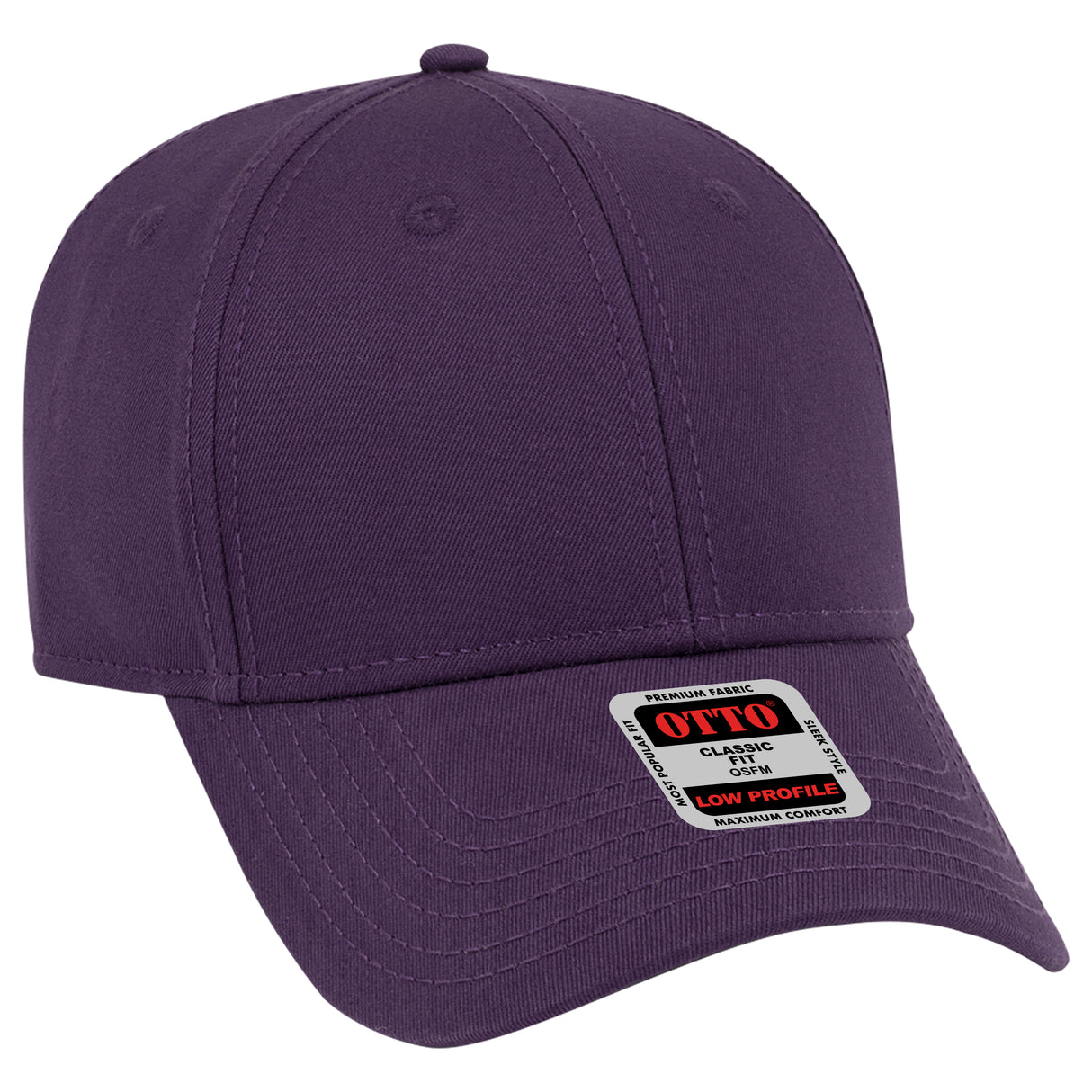 OTTO CAP® 6 Panel Low Profile Baseball Cap OTTO 19-1203