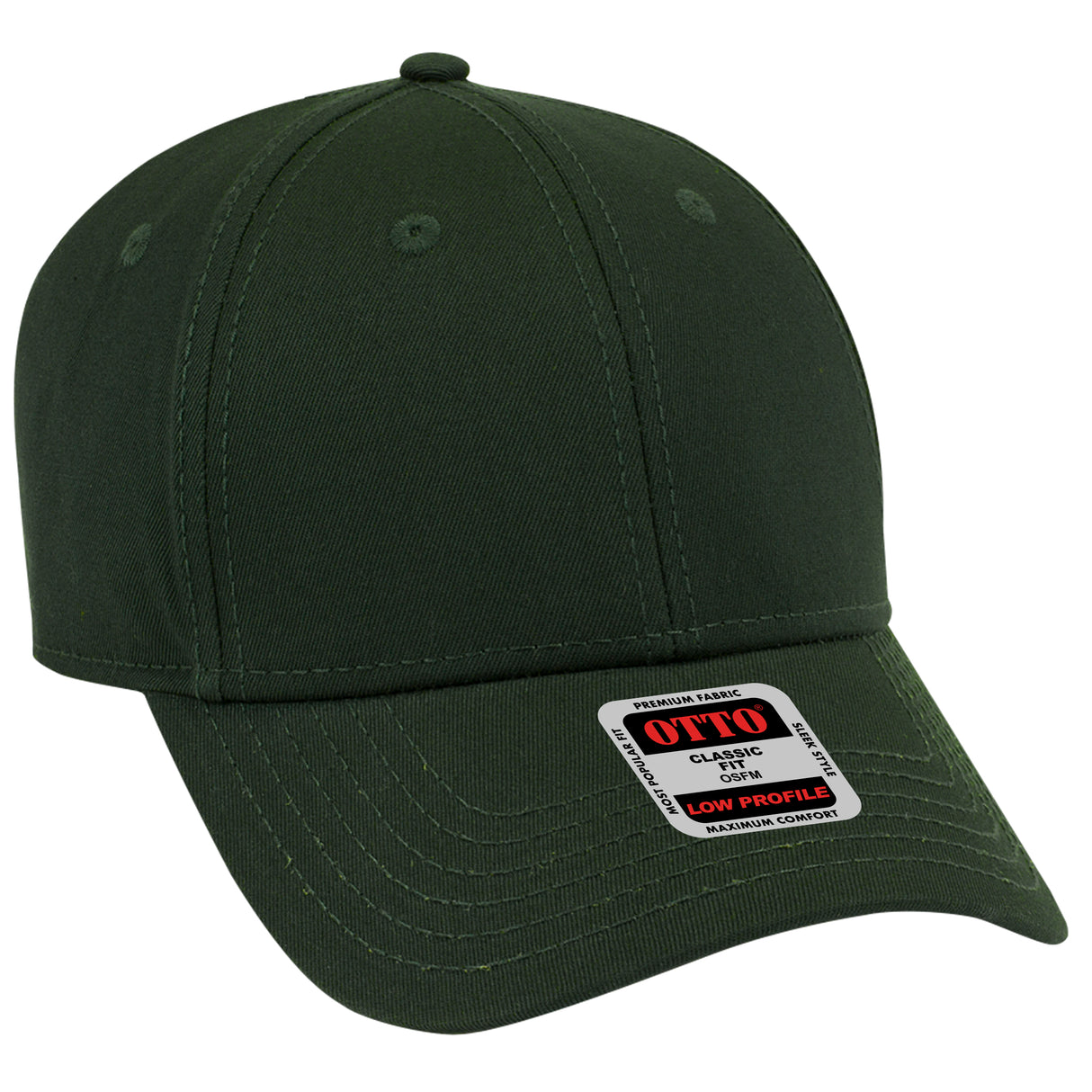 OTTO CAP® 6 Panel Low Profile Baseball Cap OTTO 19-1203