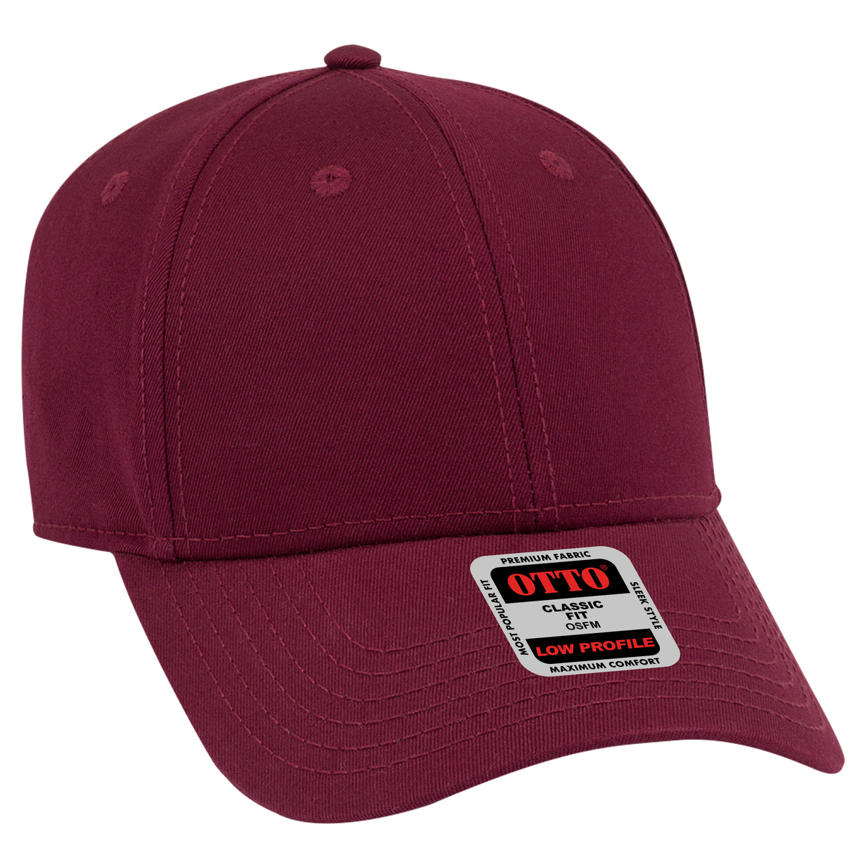 OTTO CAP® 6 Panel Low Profile Baseball Cap OTTO 19-1203