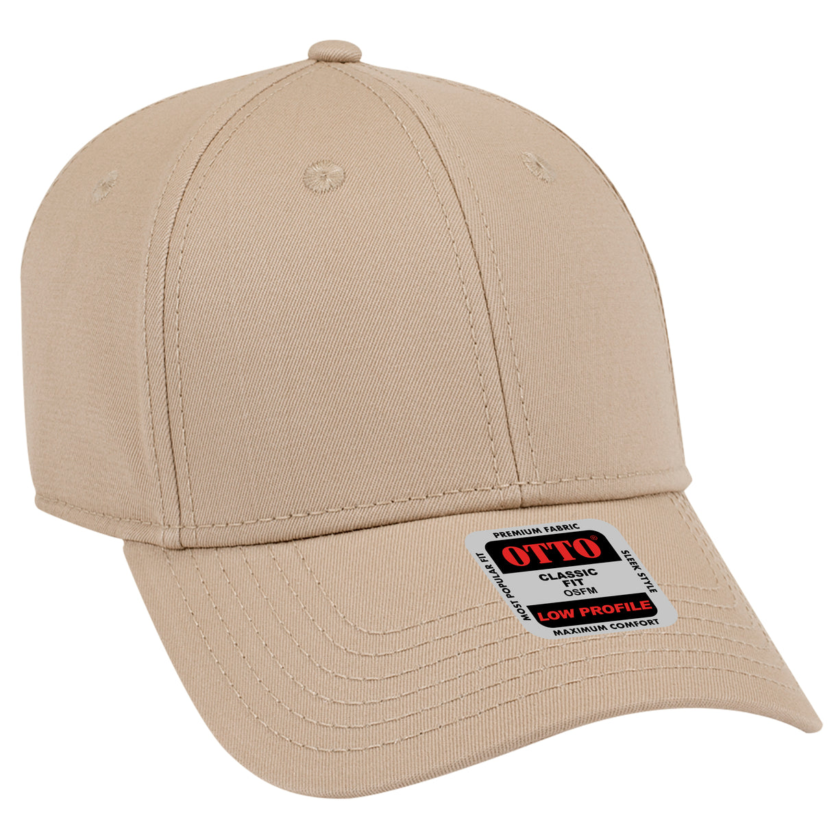 OTTO CAP® 6 Panel Low Profile Baseball Cap OTTO 19-1203
