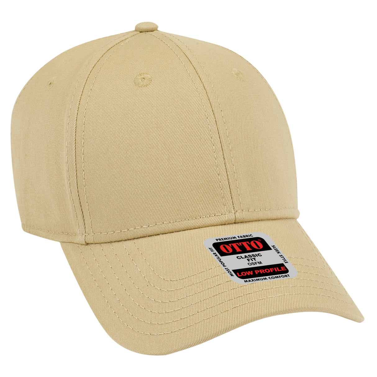 OTTO CAP® 6 Panel Low Profile Baseball Cap OTTO 19-1203