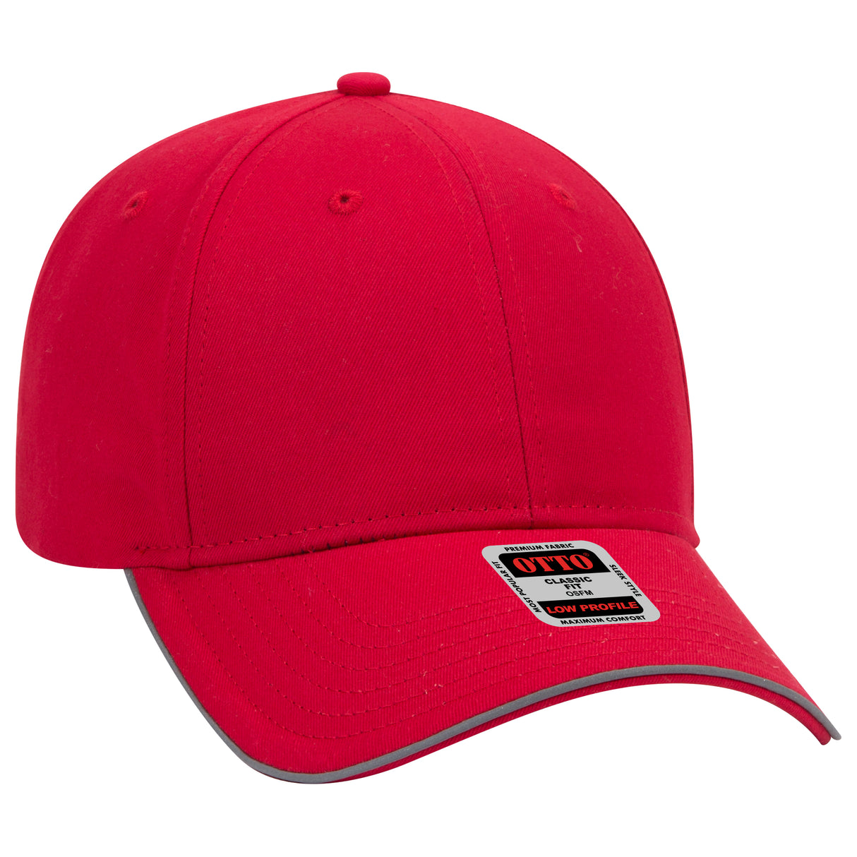 OTTO CAP® Reflective 6 Panel Low Profile Baseball Cap OTTO 19-1261
