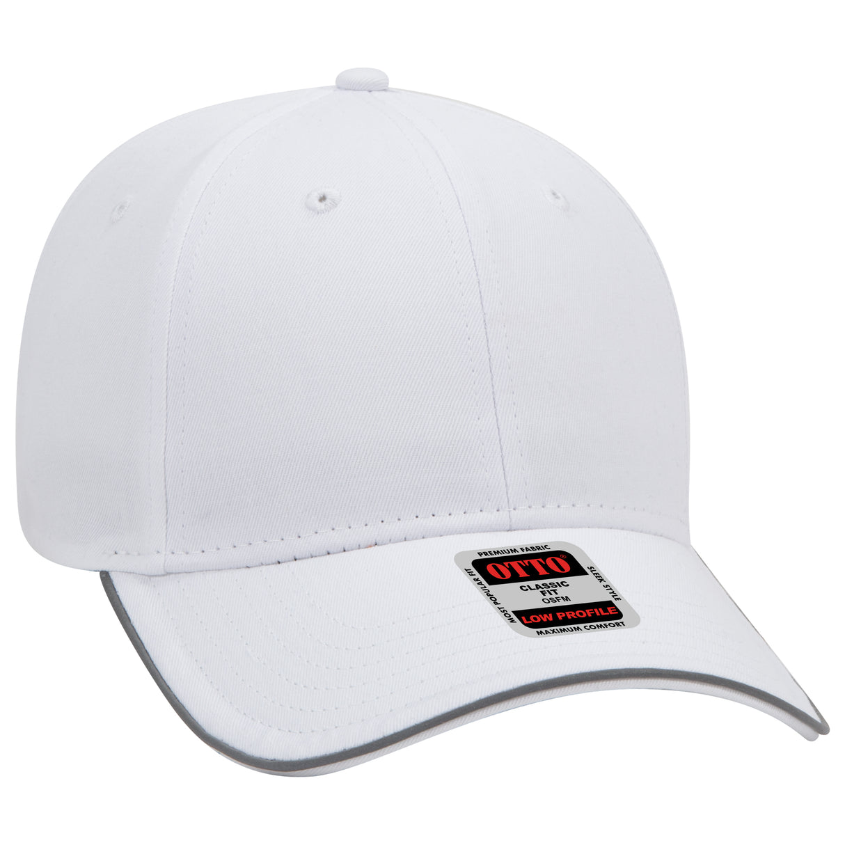 OTTO CAP® Reflective 6 Panel Low Profile Baseball Cap OTTO 19-1261