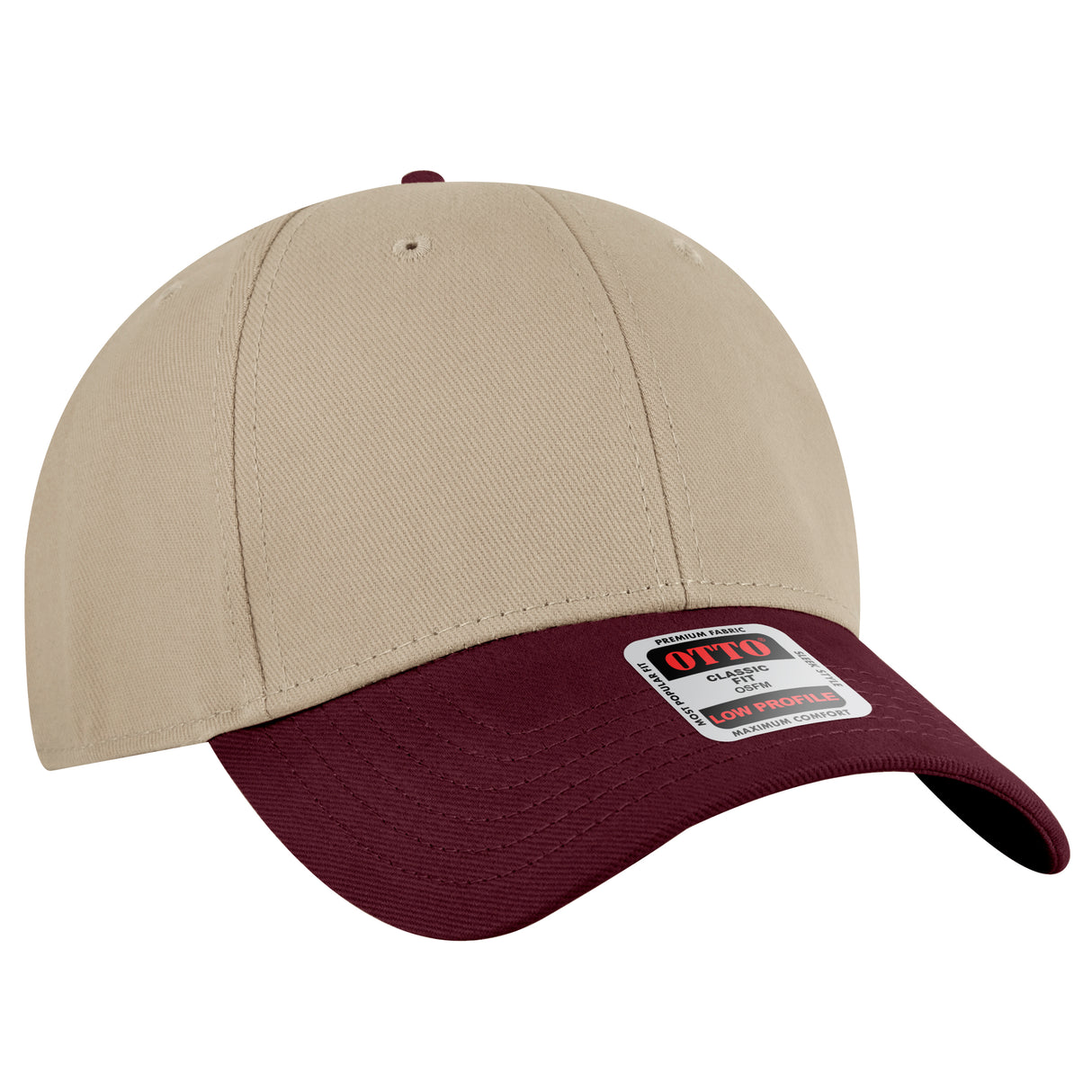 OTTO CAP® 6 Panel Low Profile Baseball Cap OTTO 19-251