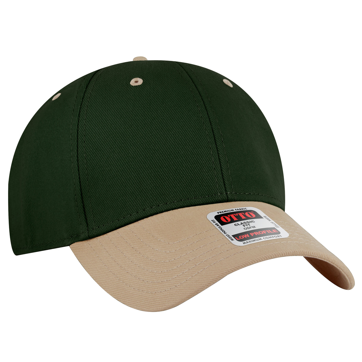 OTTO CAP® 6 Panel Low Profile Baseball Cap OTTO 19-251