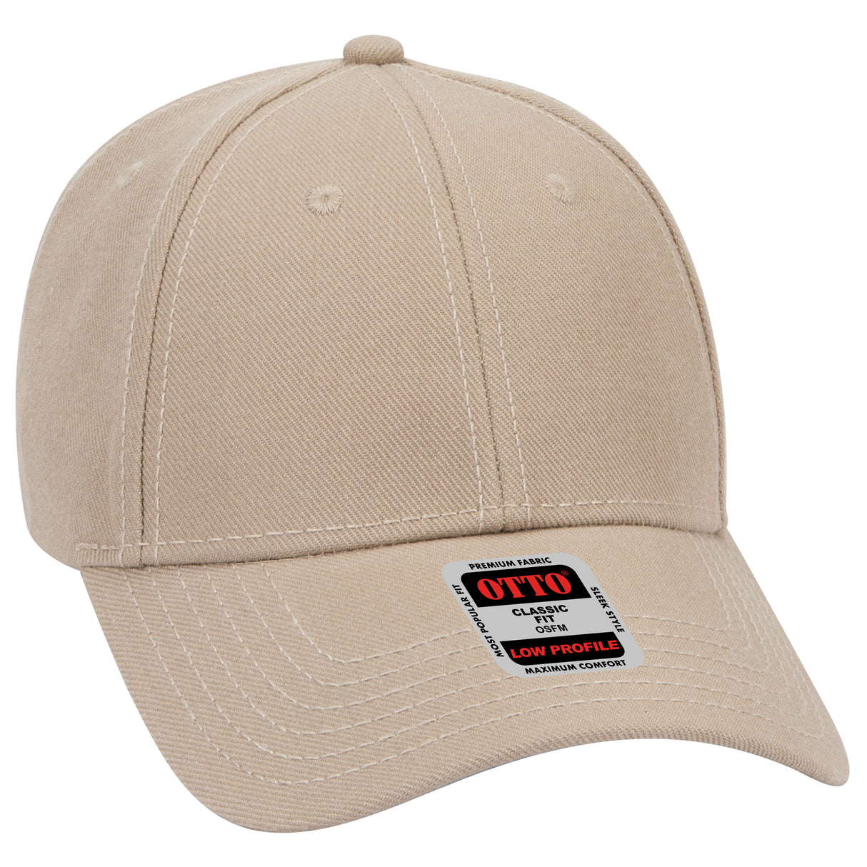 OTTO CAP® 6 Panel Low Profile Baseball Cap OTTO 19-304