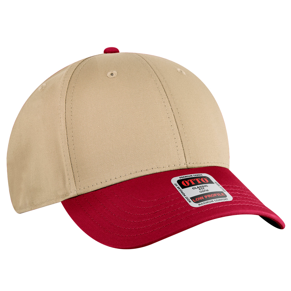 OTTO CAP® 6 Panel Low Profile Baseball Cap OTTO 19-536