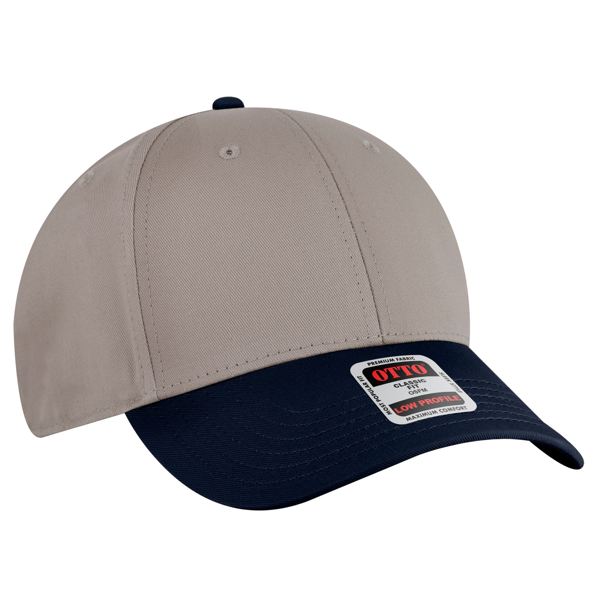 OTTO CAP® 6 Panel Low Profile Baseball Cap OTTO 19-536